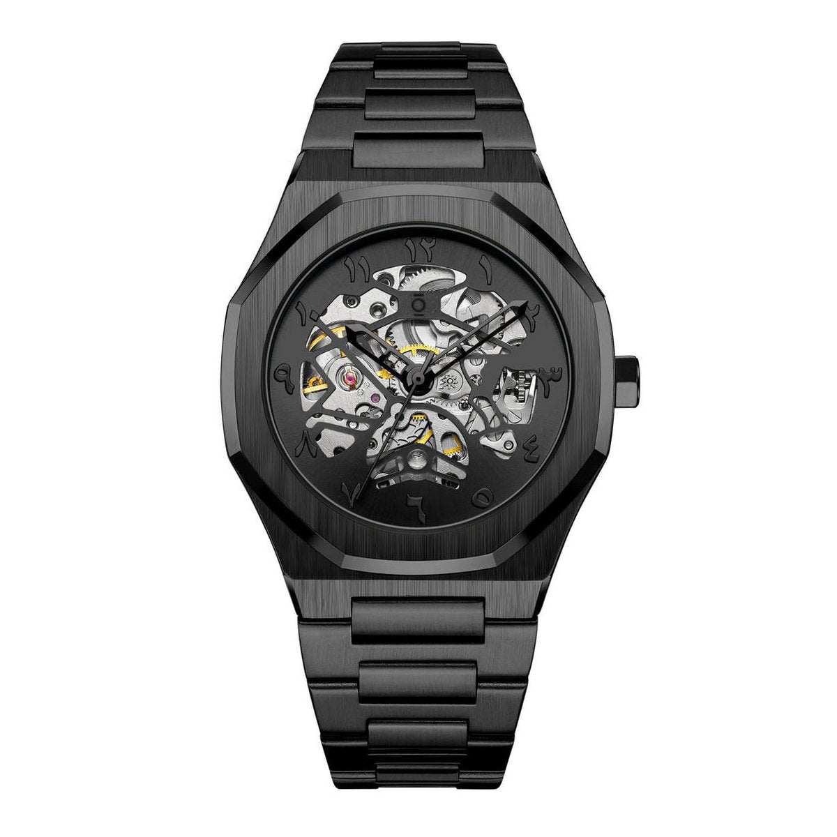HOURAN V550 – Skeleton Automatic Movement Watch Aeruno