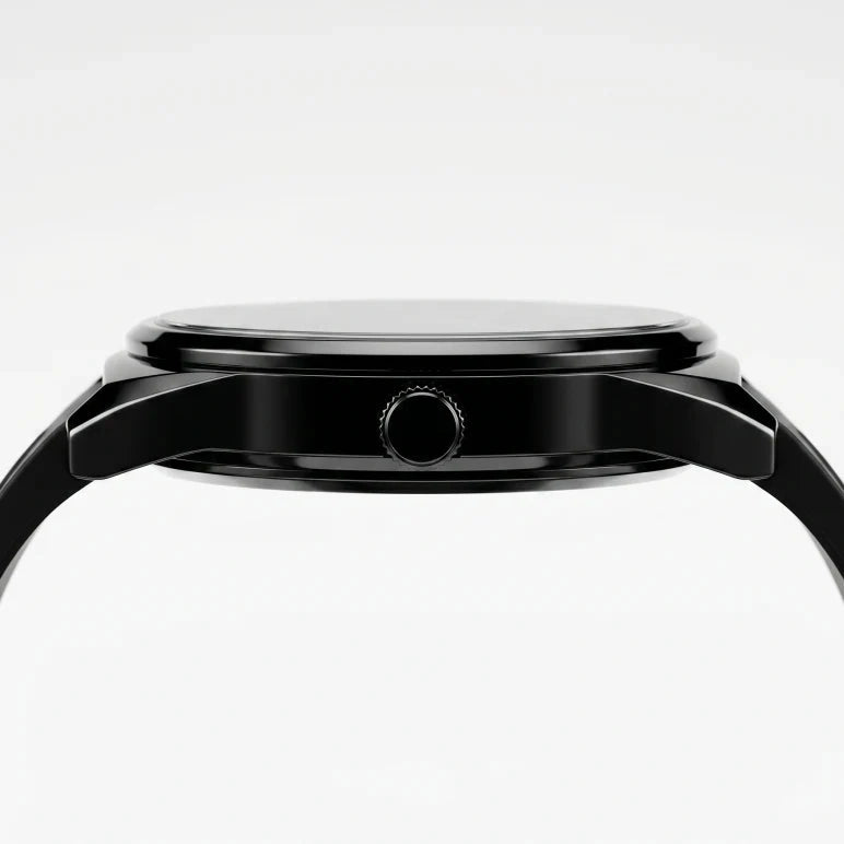ILQARIX case side profile and crown