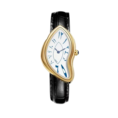 LAYALI Gold – Men’s Gold Steel Arabic Dial Premium Watch
