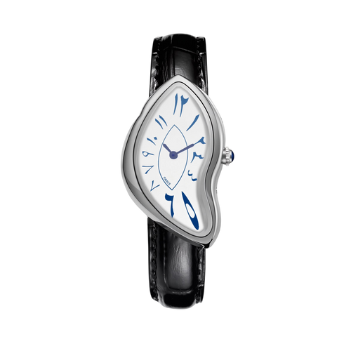 LAYALI Silver – Men’s Silver Steel Arabic Dial Premium Watch