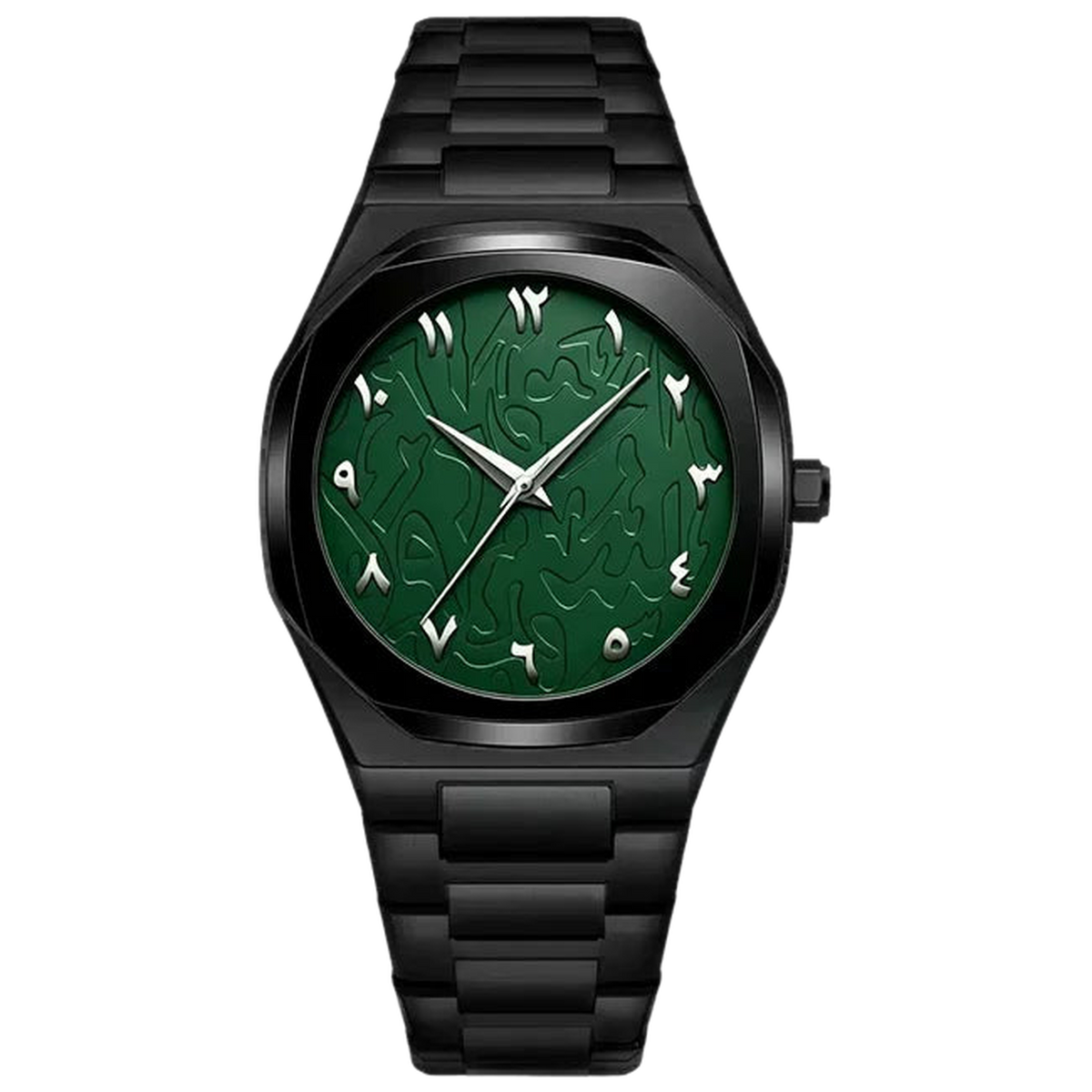 ANWARIQ Men's Arabic Calligraphy Dial Watch, Octagonal - view 10