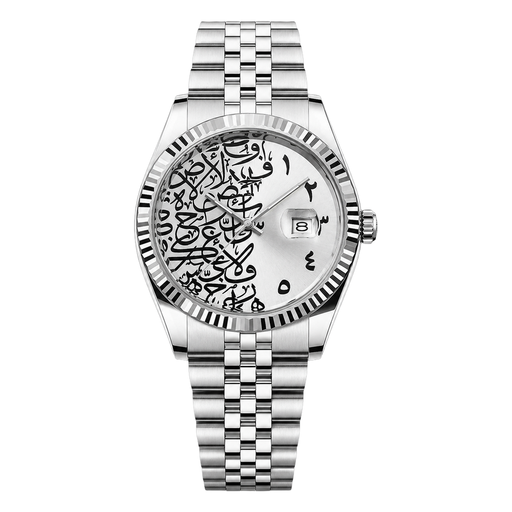 LEGOSS NAQSHAN white dial front