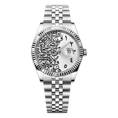 LEGOSS NAQSHAN white dial front