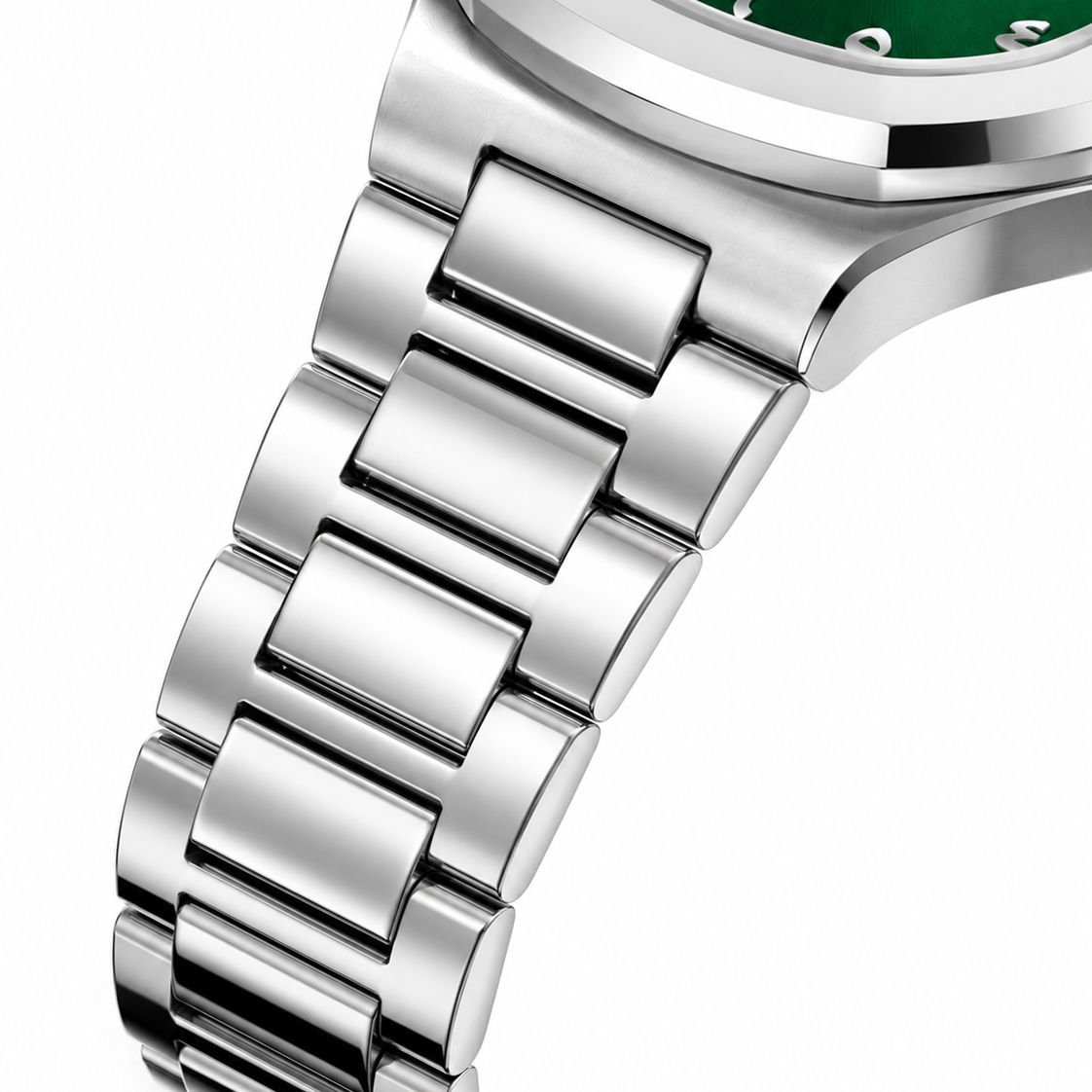 AZRYON Men's Watch, Silver Green, Blue & Black - view 11