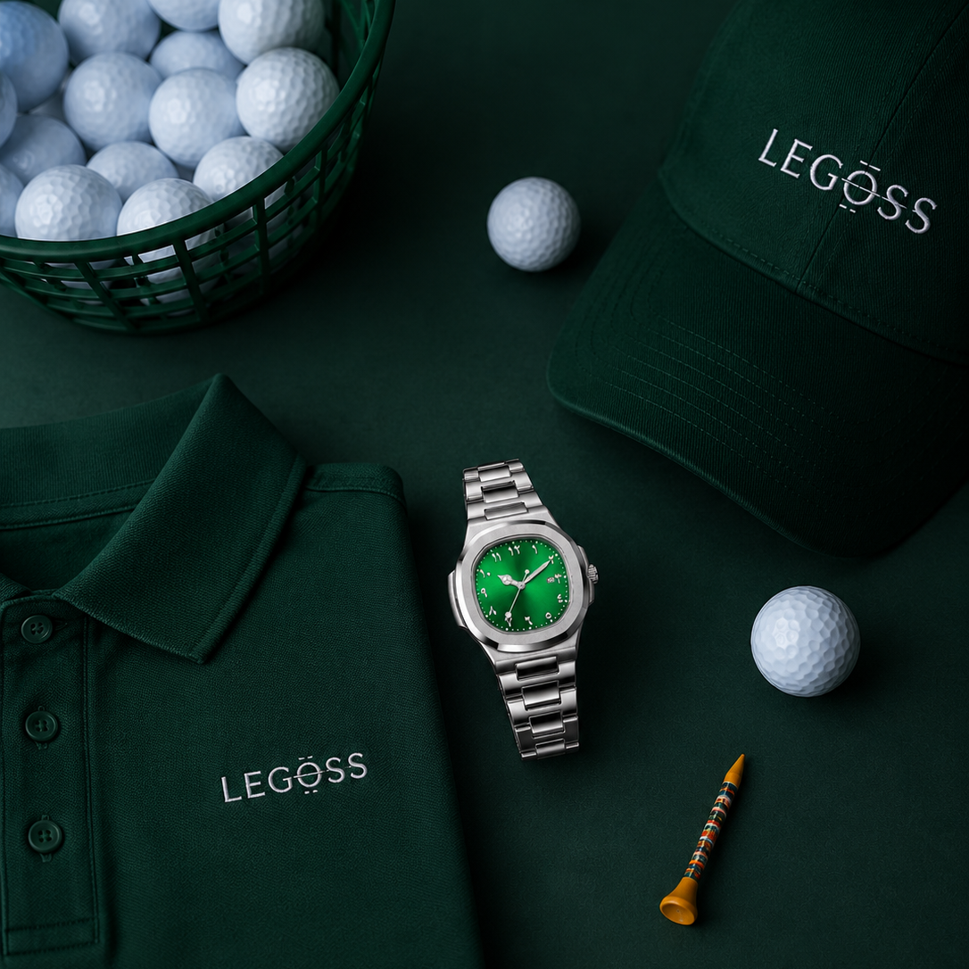 AZRYON Men's Watch, Silver Green, Blue & Black - view 14