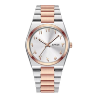 Rose Gold & Steel White