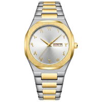 Two-Tone / White Dial
