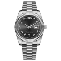 Silver / Black Dial