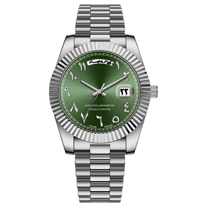 YAWMIQ green dial - front