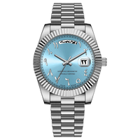 Silver / Light Blue Dial