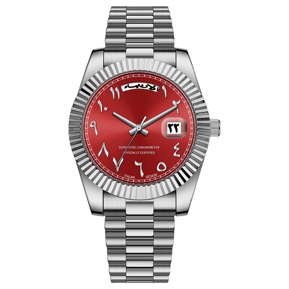 YAWMIQ red dial - front